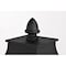 Nuvo Austen Outdoor Post Lantern 1 Light Matte Black 60/5995 - alternate 5